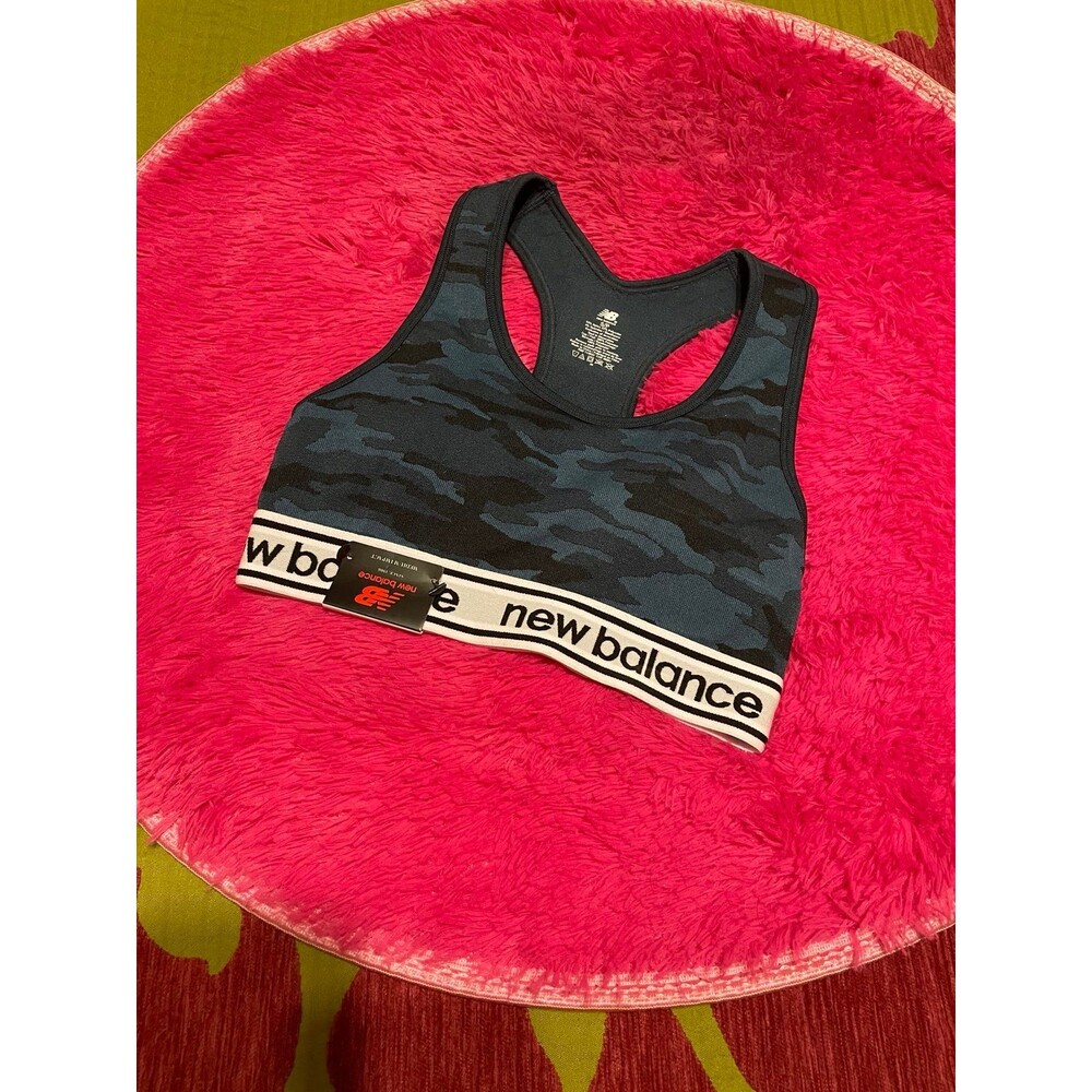 NWT New Balance Sport Bra Women’s Small Gym Medium Support Gifts Athletic Bras
